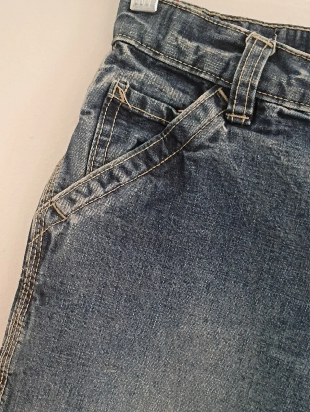 GAP Boys Faded Blue Straight-Leg Jeans